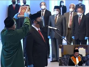 Nyoman Adhi Resmi Dilantik Jadi Anggota BPK RI