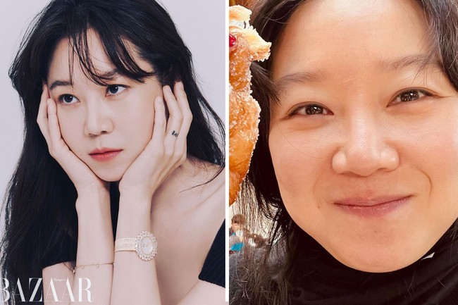 Pemain drama Korea It’s Okay That’s Love ini terlihat segar tanpa makeup. Gong Hyo Jin bahkan sering membagikan potret bareface lewat akun Instagram. Dirinya belum lama menginjak 41 tahun. Foto: Instagram @rovvxhyo