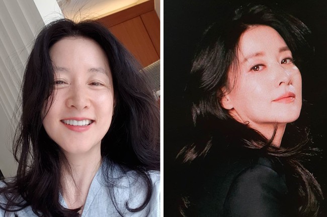 Siapa sangka Lee Young Ae mulai menginjak kepala lima tahun ini? Wajahnya terlihat glowing saat tak pakai makeup. Ibu dua anak ini tengah membintangi drama Korea Inspector Koo yang tayang di Netflix. Foto: Instagram @leeyoungae0824