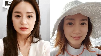 8 Artis Korea Berumur 40 Tahun Pakai dan Tak Pakai Make Up, Ini Bedanya