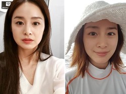 8 Artis Korea Berumur 40 Tahun Pakai dan Tak Pakai Make Up, Ini Bedanya