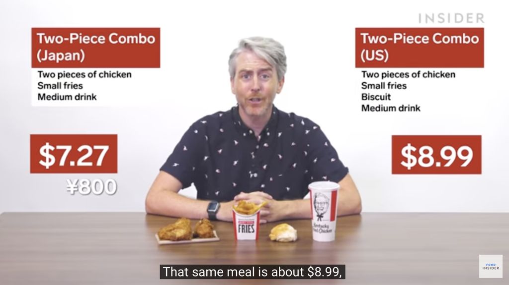 Beda KFC Jepang dan Amerika, Porsi dan Kalori Menunya Curi Perhatian!