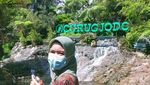 Berendam Air Hangat di Curug Jodo Sari Ater Subang