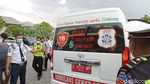 Detik-detik Jenazah Vanessa dan Suami Tiba di RS Bhayangkara Polda Jatim