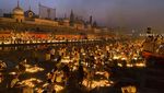 Gemerlap Ribuan Lampu di India yang Pecahkan Rekor Dunia