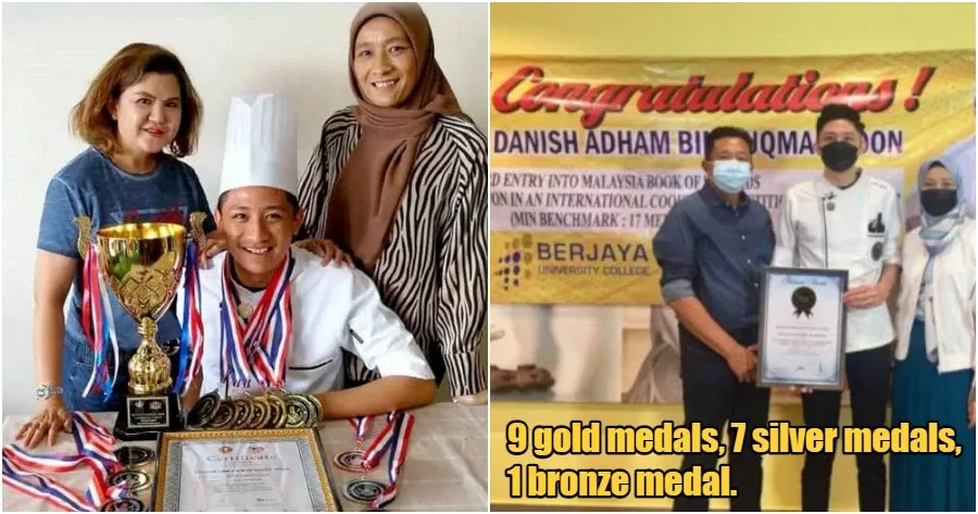 Ini Chef Termuda di Malaysia, Raih 17 Medali di Kejuaraan Chef Dunia