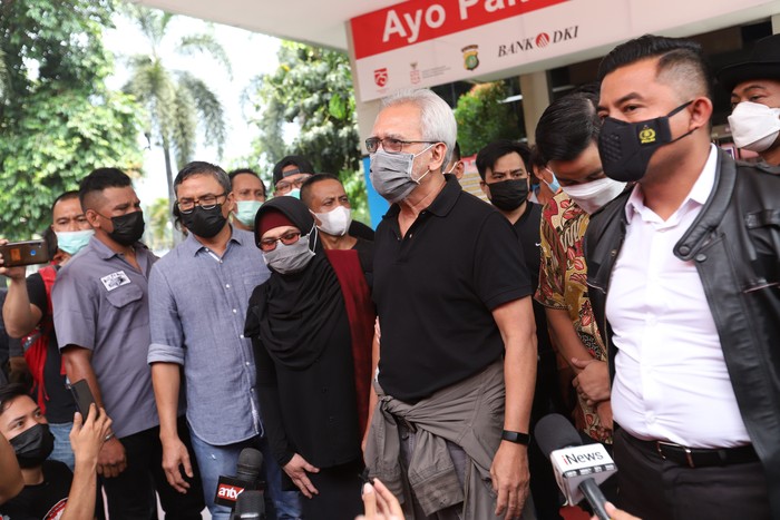 Iwan Fals Iwan Fals di Polda Metro Jaya
