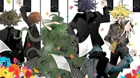 Manga berjudul unik ini, PPPPPP, ditulis dan diilustrasikan oleh Mapollo 3. Komik yang terbit di Shonen Jump sejak September 2021 menceritakan tentang dunia piano dan teka-teki 6 saudara laki-laki serta perempuan Lucky. Foto: Shonen Jump/ Istimewa