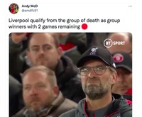 Meme Liverpool group of death
