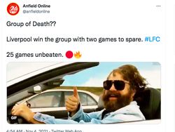 Liverpool Lolos Mudah, Netizen: Apa Itu Grup Neraka?