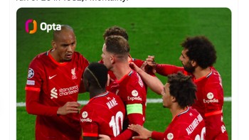 Liverpool kini sudah 25 laga tak terkalahkan, rekor yang patut mendapat respek. Foto: Twitter