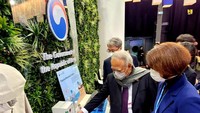 Basuki menyampaikan apresiasi. Dia berharap Menteri Han Jeoung dan delegasi bisa hadir dalam The 2nd Asia International Water Week (AIWW) di Labuan Bajo, Nusa Tenggara Timur yang semula direncanakan pada November 2021 ditunda menjadi Maret 2022 dilaksanakann secara hybrid (offline dan online) dengan protokoler kesehatan ketat.Foto: Dok. Kementerian PUPR
