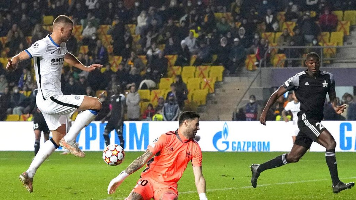 Sheriff Tiraspol vs Inter berakhir 0-0 di babak pertama (Foto: AP/Dmitri Lovetsky)