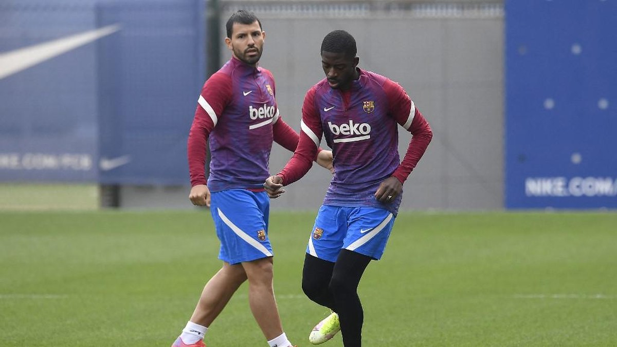 Ousmane Dembele baru main sebentar terus cedera lagi (AFP/JOSEP LAGO)