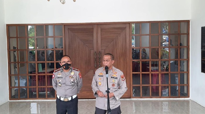 Polda Metro Jaya mengumpulkan jajaran polantas