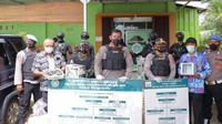 Polisi juga menyita dokumen dan alat administrasi milik yayasan. (dok Polda Lampung)
