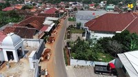 Nantinya, SPAM tersebut menyambungkan air minum untuk 60.000 Sambungan Rumah (SR) atau setara dengan 300 ribu jiwa.