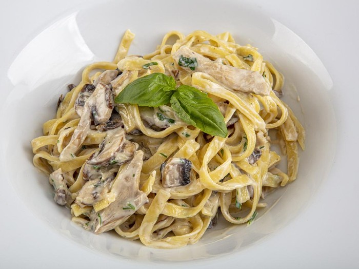 Resep Fettucine Saus Krim Jamur Resep Fettucine Saus Krim Jamur