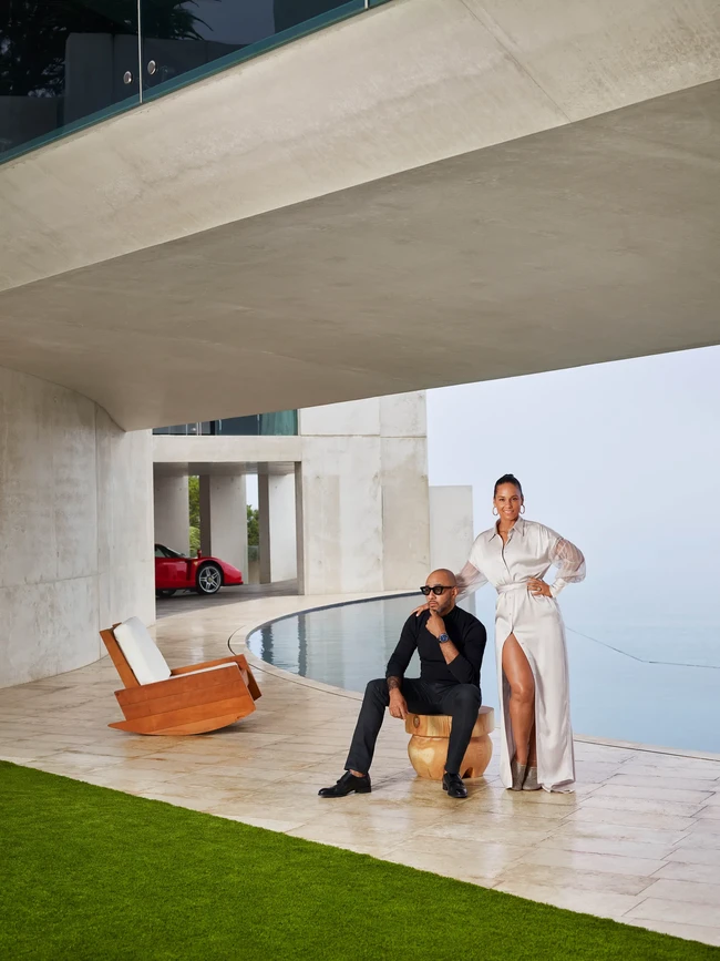 Alicia Keys dan suaminya, produser musik Kasseem Dean, alias Swizz Beatz, membukan pintu rumahnya untuk majalah Architectural Digest. Kemegahan dan kemewahan rumah yang mereka beli pada 2019 itu pun terungkap. (Foto: Dok. Architectural Digest/Frank Frances Studio)