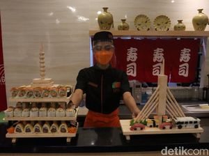 Unik! Sushi Rasa Bandung dengan Ikon Gedung Sate dan Flyover Pasupati