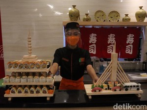 Unik! Sushi Rasa Bandung dengan Ikon Gedung Sate dan Flyover Pasupati