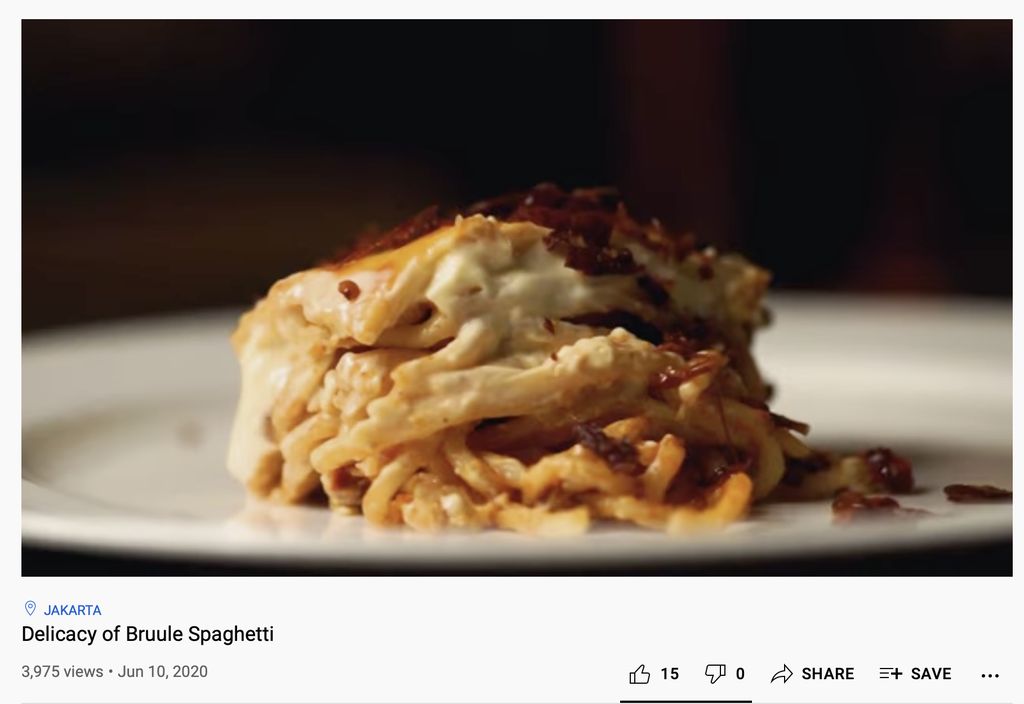 5 Fakta Spaghetti Brulee, Spaghetti Panggang yang Tren di Tengah Pandemi