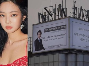 Wow! Fans Ini Ajak Makan Malam Jennie BLACKPINK Lewat Pesan di Billboard