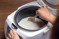 memasak air dengan rice cooker