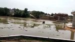 Begini Detik-detik Perahu Tambang Tenggelam di Bengawan Solo