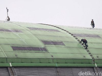 Progres Pembangunan LRT Jabodebek di Jatibening, Bekasi