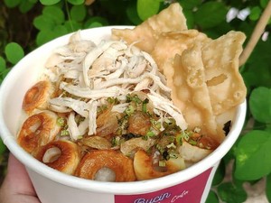 Di Bintaro Ada Bubur Keju Pakai Topping Kekinian, Sudah Pernah Coba?