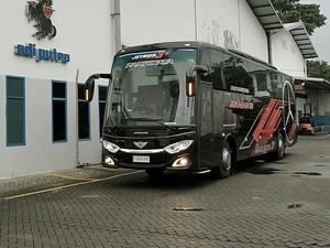 PO Bus Crazy Rich Malang Rilis Armada Baru, Pakai Bodi Adiputro Single Glass