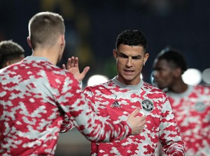 Ronaldo Traktir Makan Rekan Setim di MU, Eh Malah Kena Tilang