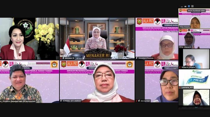 Gerakan Ibu Bangsa untuk Perlindungan Pekerja Rumah Tangga Kowani kembali wujudkan dukungan dan pengawalan agar RUU PPRT dapat segera menjadi UU, melalui Gerakan Ibu Bangsa untuk Perlindungan Perlindungan Pekerja Rumah Tangga.