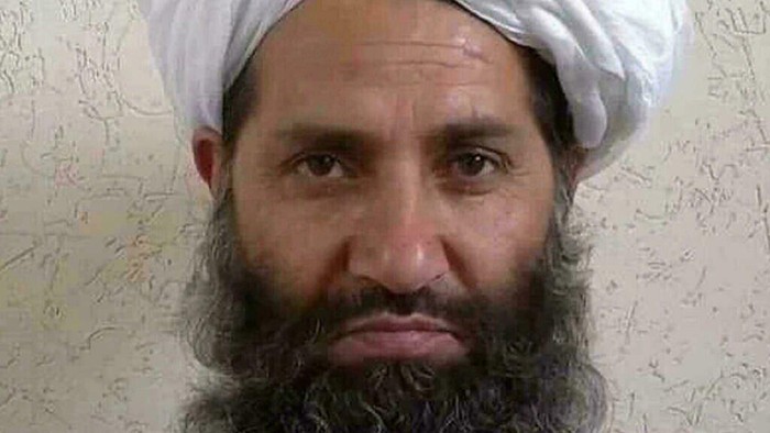 The Talibans reclusive supreme leader Haibatullah Akhundzada rarely makes public statements, but made an exception to warn of extremist infiltrators (STR/Afghan Taliban/AFP/File)