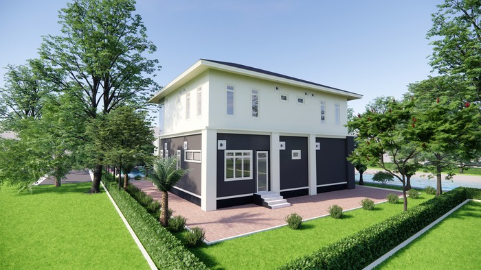 Ilustrasi Rumah Minimalis