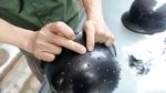 Ini Wujud Helm Antingantuk saat Nyetir, Bikinan Warga Bandung