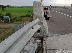 Vanessa Angel Kecelakaan di Tol, PUPR Bicara Pembatas Beton