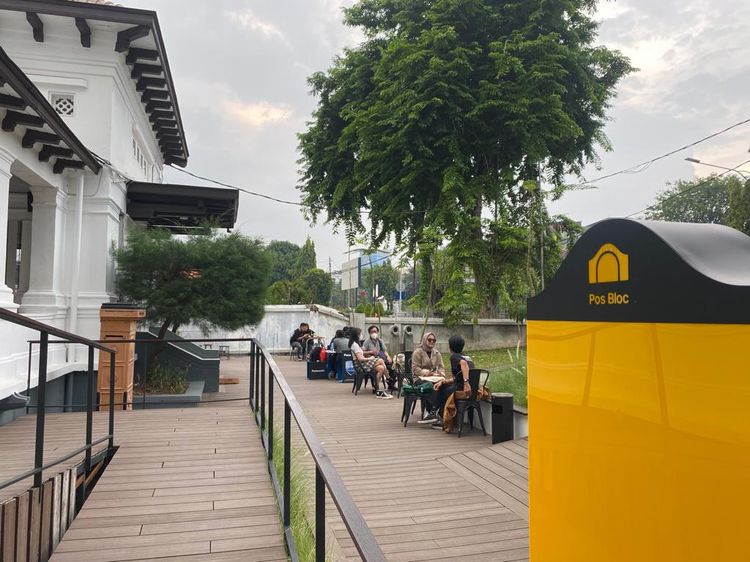 Intip Suasana Pos Bloc, Tempat Makan Baru dalam Gedung Berusia 275 Tahun
