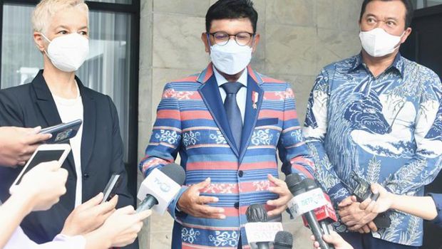 Menteri Komunikasi dan Informatika (Menkominfo) Johnny G. Plate