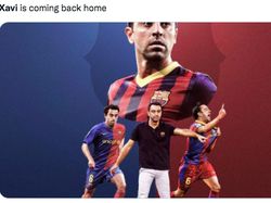 Heboh Xavi Hernandez Pulang ke Barcelona