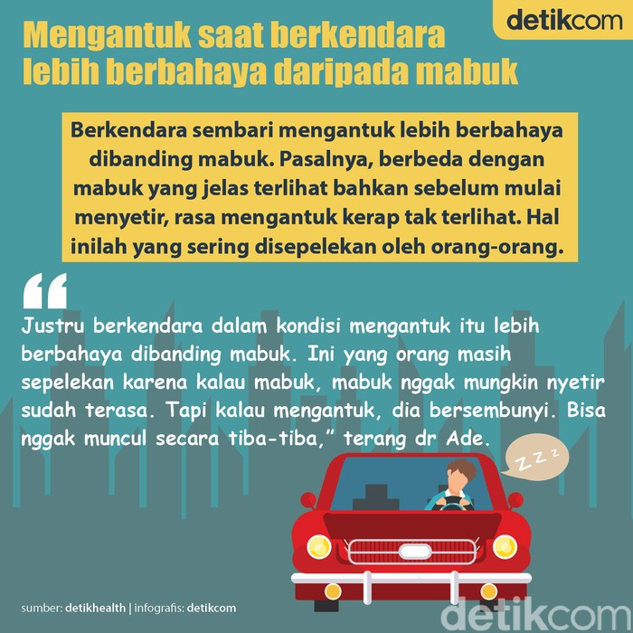 mengantuk di jalan