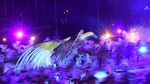 Pesta Kembang Api Meriahkan Pembukaan Peparnas Papua