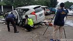 Ungkap Penyebab Kecelakaan, Polisi Periksa Mobil Vanessa Angel yang Ringsek