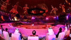Jokowi Pamerkan Wisata RI di Indonesia National Day World Expo Dubai