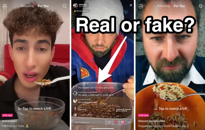 Pura-pura Makan Serangga Hidup Jadi Tren TikTokers Agar Viral dan Dapat Uang Pura-pura Makan Serangga Hidup Jadi Tren TikTokers Agar Viral dan Dapat Uang