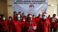 Sejumlah relawan mengatasnamakan SIGAP (Siap Ganjar Presiden) menyatakan diri mendukung Gubernur Jawa Tengah Ganjar Pranowo untuk maju dalam Pemilihan Presiden (Pilpres) 2024 sebagai calon presiden (Capres) di Jakarta.