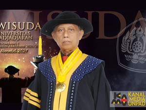 Pria 73 Tahun Ini Jadi Wisudawan Tertua Unpad, Berikut Kisahnya