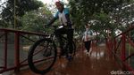Aktivitas Bersepeda Mandiri di Kemayoran