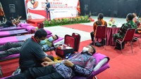 Kegiatan yang mengusung tema Setetes Kasih Sejuta Harapan tersebut digelar sebagai wujud kepedulian kepada sesama dan memperingati HUT Pemuda Pancasila ke 62.